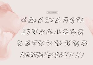 Chaerty Mellorind | Handwritten Script