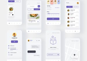Eatly - Food And Delivery App UI Kit