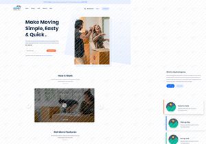 Storage Web Template
