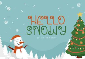 Santa House - Christmas Font
