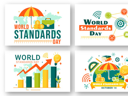 10 World Standards Day Illustration