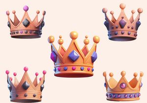 Royal Golden Crown kings PNG Clipart