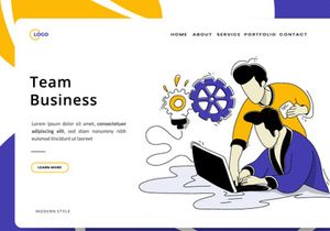 flat illustration concept Franchise Business