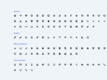 Stannum Icon Set 300 Solid vector icons.