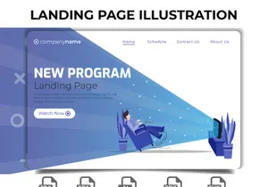 Landing Page Illustration 32