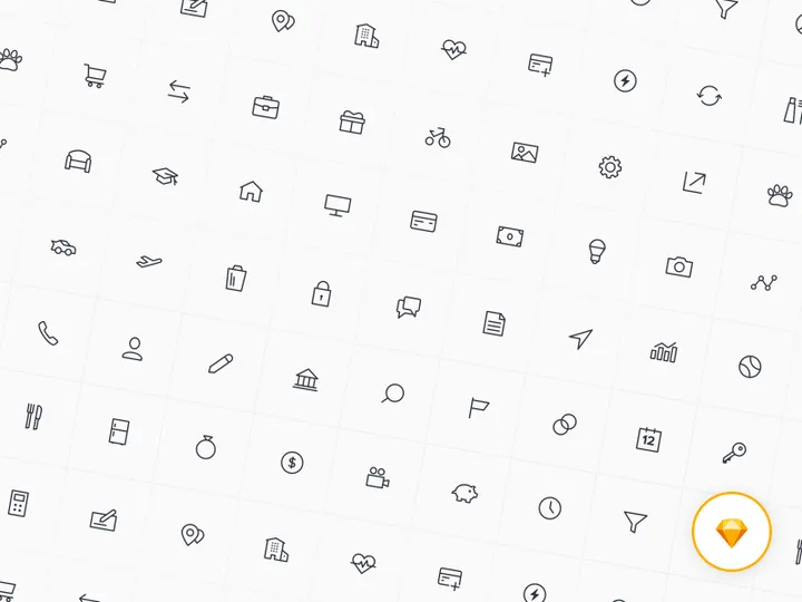 50+ icons