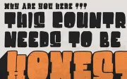 Destone Display Font Demo