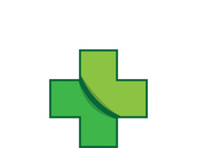 Health medical logo template vector illustration design