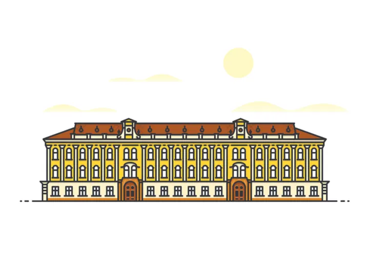 Baroque Palace Illustration
