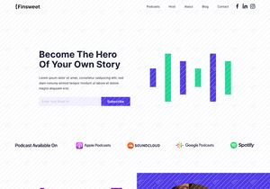 Podcast website