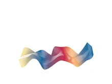 Wave line vector color background illustration