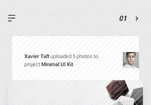 MNML Free App Design UI Kit