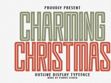 Charming Christmas - Outline Display preview picture