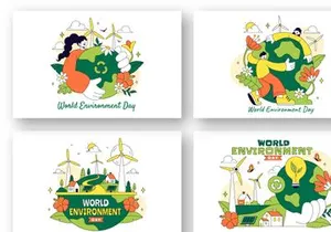 10 World Environment Day Illustration