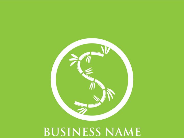 Bamboo Logo Template vector icon