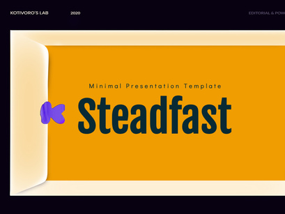 Steadfast - Keynote Template
