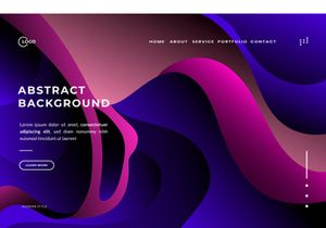 Abstract Background Dynamic Wave Colorful