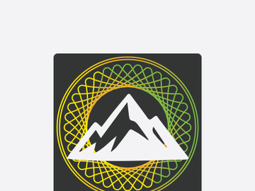 Mountain logo preview picture