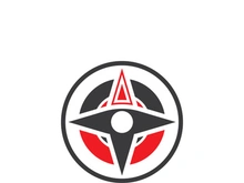 Compass logo template vector icon illustration design