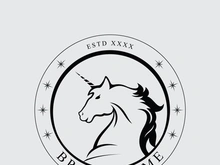 Horse vintage logo