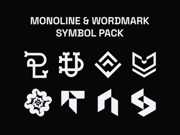 Monoline & wordmark Logos preview picture