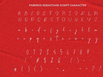 Faberos Sebastian - Font Duo Handwritten and Script Font