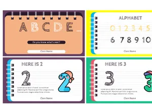 Spell and Count Presentation Template