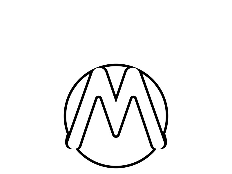 M Letter Logo Template
