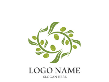 Extra virgin olive oil logo icon design vector illustration preview picture