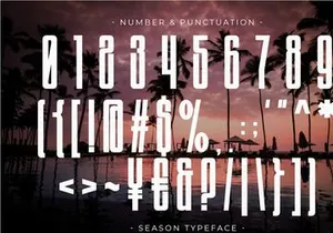 Season - Condensed Sans Serif