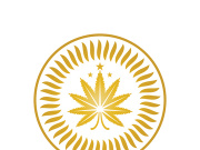 Mariuhana leaf symbol, marijuana or hemp icon, cannabis medical sign, weed drug vector illustration