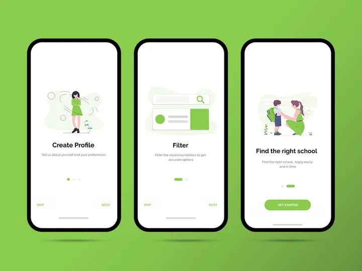 School Finder Onboarding