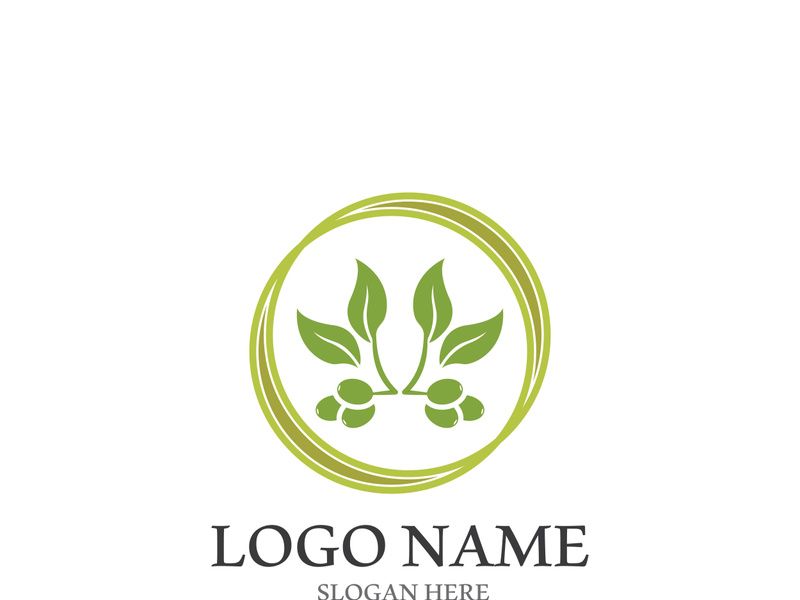 olive icon vector illustration design template