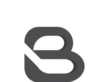 B letter logo template vector illustration