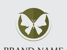 Butterfly logo design