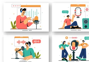 9 Dubbing and Voice Acting Illustration
