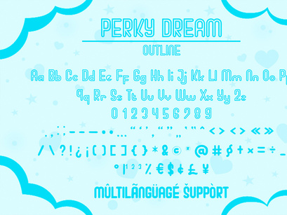 Perky Dream - Playful Display Font