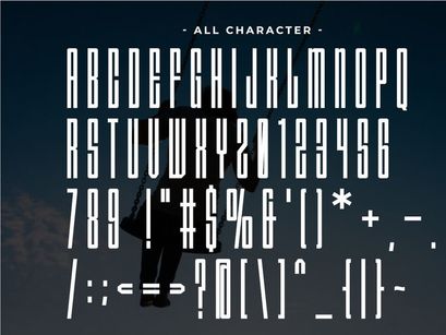 Swinger - Huruf Sans Serif Tersempit