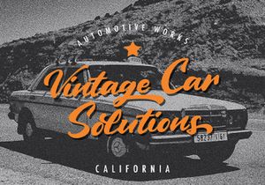 Vintage Style - Bold Script Font