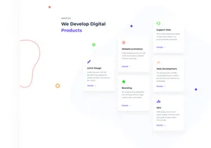 Template WebStudio ThemeStudio Figma