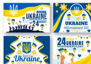 13 Ukraine Independence Day Illustration