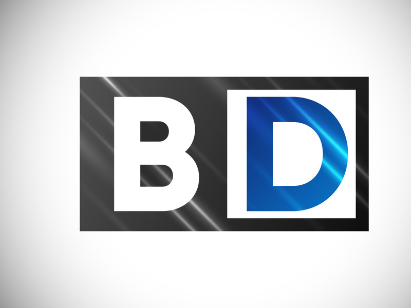 Initial Letter B D Logo Design Vector. Graphic Alphabet Symbol For Corporate Business Identity