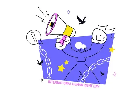 6 International Human Rights Day Illustration