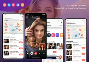 Barber Salon UI Kit