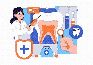 10 Dentist Treatment Illustration