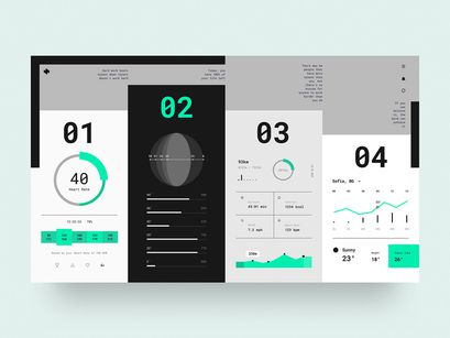 HeaderZ | Free UI Kit - Sketch