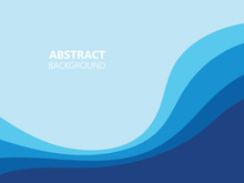 Blue wave water background wallpaper vector