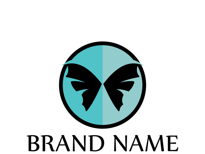 Butterfly logo design