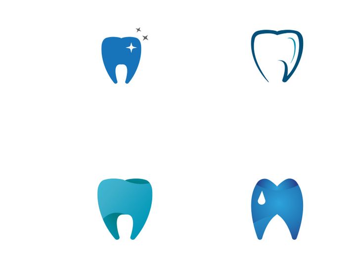 Dental abstract logo. Dental Health, dental care and dental clinic. Logo for health, dentist and clinic.