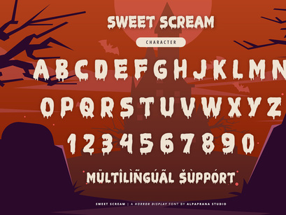 Sweet Scream - Display Font